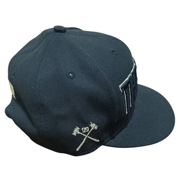 New Era MLB The Show 99 Baseball Cap Snapback Black & Gold - Picture 6 of 10